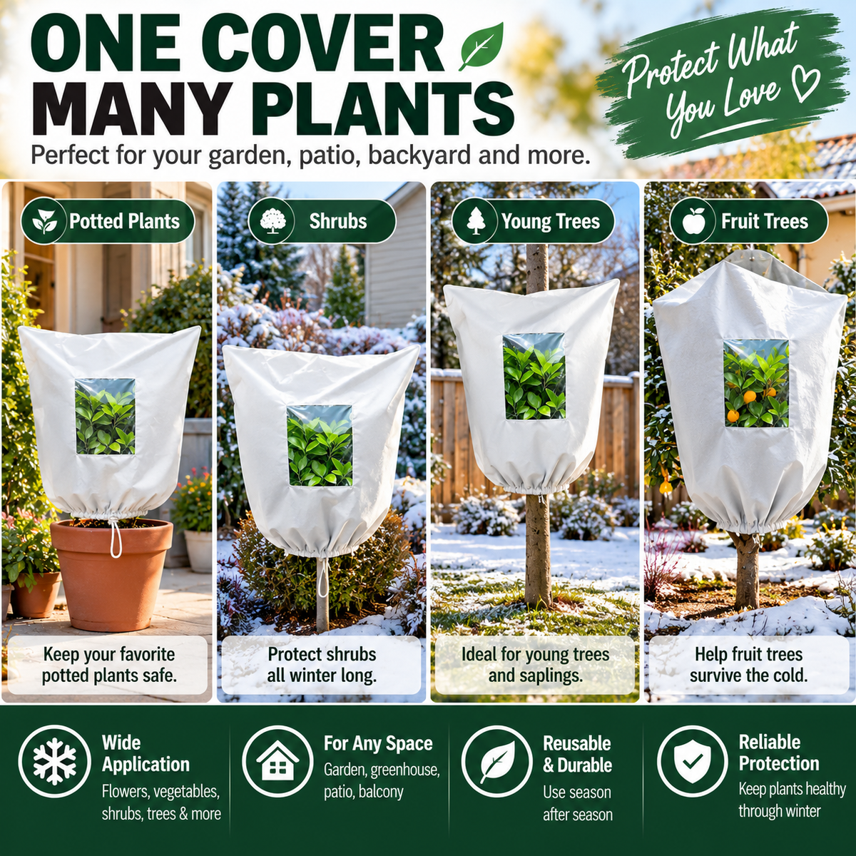 🌿 Add an Extra Frost Protection Cover & Save 25% — Keep More Plants Protected This Winter! ❄️