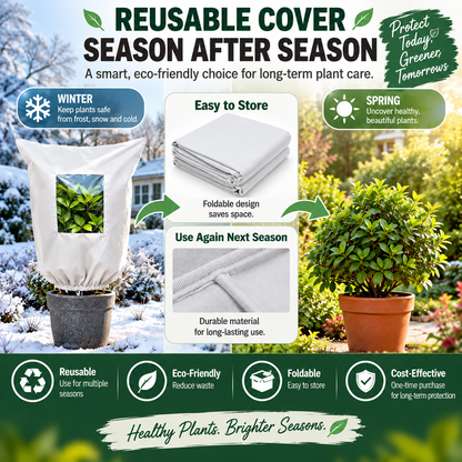 ❄️ Save 40% on an Extra Frost Protection Cover — Winter Care for Your Shrubs, Pots & Young Trees! 🌿