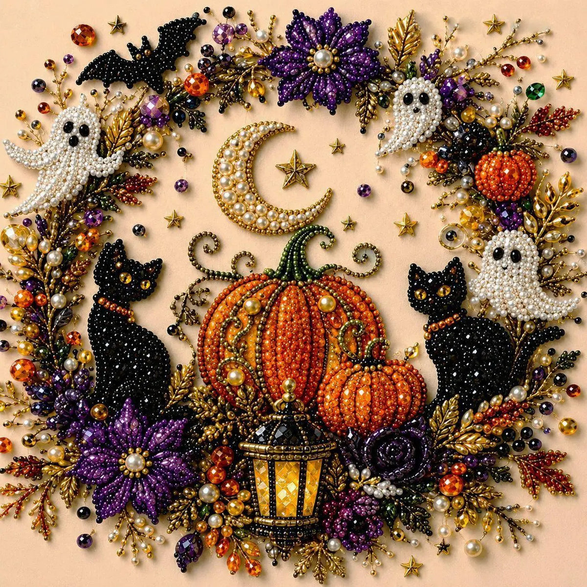 🔥🎃 LIMITED-TIME 25% OFF！Add Another Halloween Witch Pearl Painting Kit & Save More 👻✨