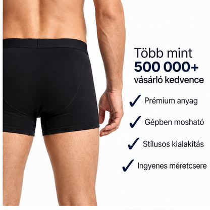 🥳2026-OS NAGY AKCIÓ🥳💞 EXKLUZÍV 70% KEDVEZMÉNY! 🩳 Titan Originals szivárgásmentes boxeralsó – Kényelmes, diszkrét és szivárgásmentes mindennapi viselet 🔥💧