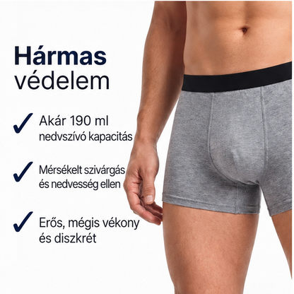 🥳2026-OS NAGY AKCIÓ🥳💞 EXKLUZÍV 70% KEDVEZMÉNY! 🩳 Titan Originals szivárgásmentes boxeralsó – Kényelmes, diszkrét és szivárgásmentes mindennapi viselet 🔥💧