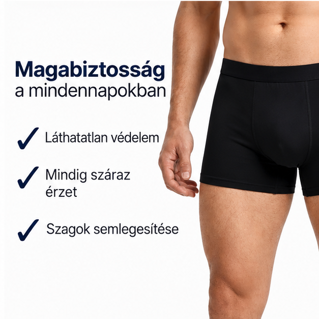 🥳2026-OS NAGY AKCIÓ🥳💞 EXKLUZÍV 70% KEDVEZMÉNY! 🩳 Titan Originals szivárgásmentes boxeralsó – Kényelmes, diszkrét és szivárgásmentes mindennapi viselet 🔥💧