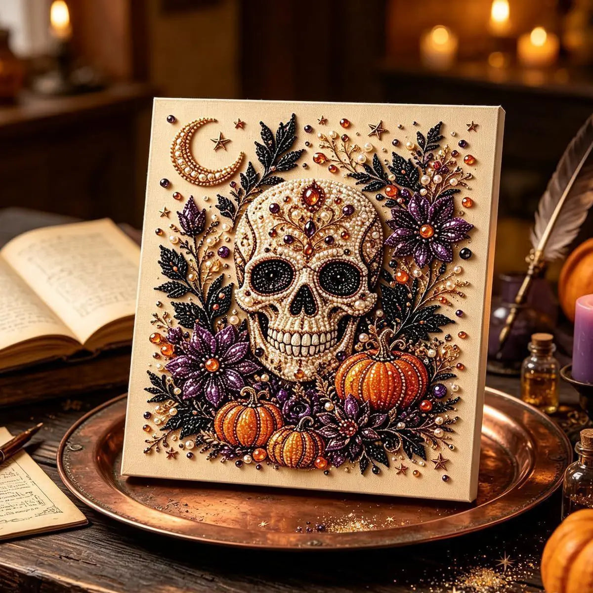 🔥🎃 LIMITED-TIME 25% OFF！Add Another Halloween Witch Pearl Painting Kit & Save More 👻✨