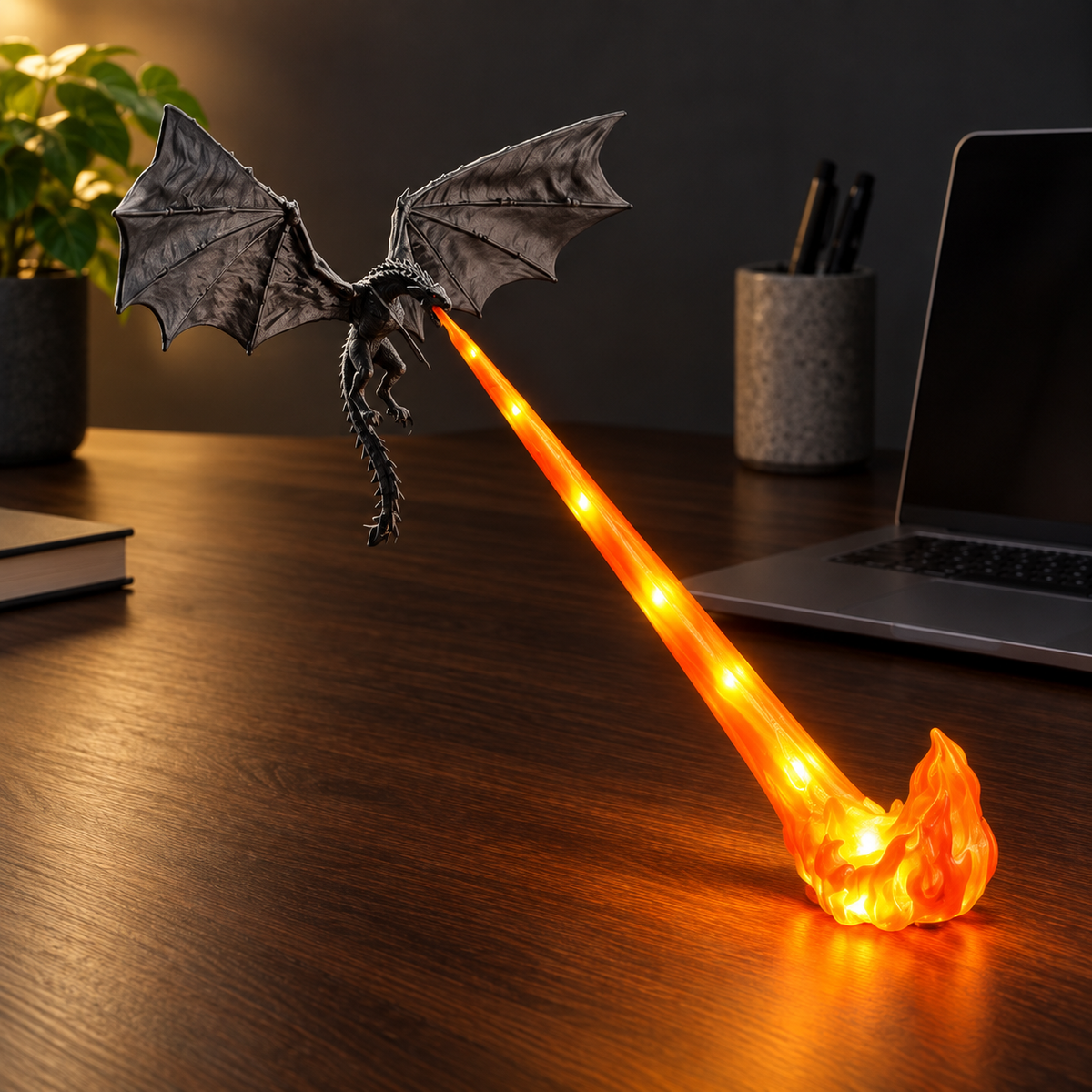 🔥🔥 Limited-Time 25% OFF！🐉 Dragonfire Wireless LED Dragon Lamp – Epic Fire-Breathing Glow for Gaming Rooms, Desks & Gifts ✨