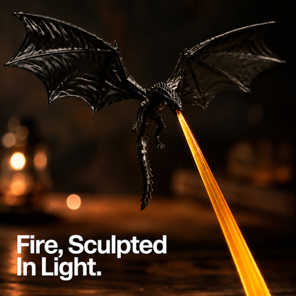 🔥🔥 Limited-Time 25% OFF！🐉 Dragonfire Wireless LED Dragon Lamp – Epic Fire-Breathing Glow for Gaming Rooms, Desks & Gifts ✨