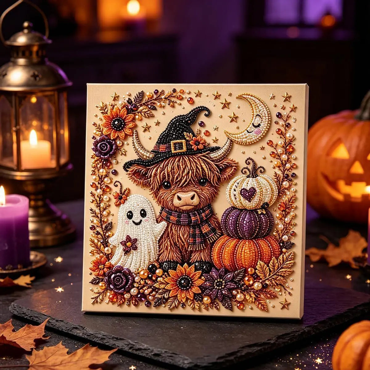 🔥🎃 LIMITED-TIME 25% OFF！Add Another Halloween Witch Pearl Painting Kit & Save More 👻✨